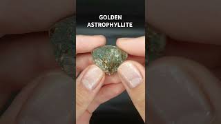 freakenfru crystals rareminerals astrophyllite gemstone lapidary natural gems [upl. by Lairea]