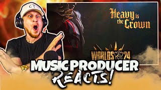 Music Producer REACTS to HEAVY IS THE CROWN 👑 Linkin Park  League of Legends WORLDS 2024 ANTHEM 🔥 [upl. by Markson683]