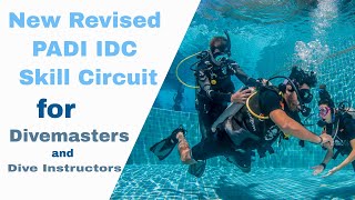 PADI IDC Skills Circuit 🔥 PADI Divemaster Skill Circuit • Neutrally Buoyant [upl. by Carine]