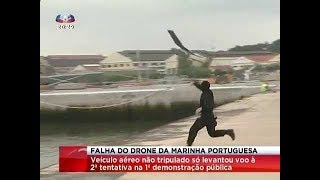 Falha do Drone da Marinha Portuguesa [upl. by Reinwald]