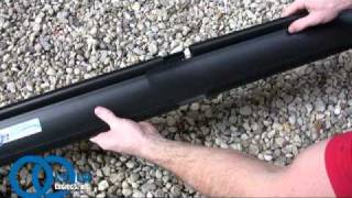 Install Lawn Edging  Join Black Jack  Overlap Method [upl. by Studley]