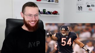 Rugby Player Reacts to BRIAN URLACHER NFL Hall Of Fame Legend [upl. by Hungarian]