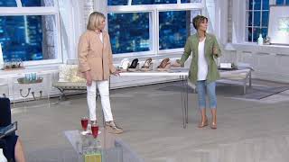 Aerosoles x Martha Stewart Wedge Sandals Hillside on QVC [upl. by Oiramaj]