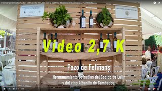 Hermanamiento Cofradías del Cocido de Lalín con la del Vino Albariño de Cambados Pontevedra [upl. by Anawahs18]