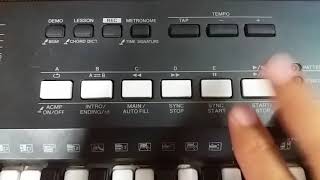 Como usar o acompanhamentobateria em seu teclado [upl. by Kimura]