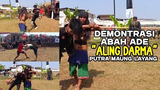 DEMONTRASI ABAH ADE COSPLAY ALING DARMA  PUTRA MAUNG LAYANG [upl. by Anaej]