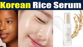 Radiant Skin with Im From Rice Serum Review  Boost Collagen [upl. by Euqcaj]