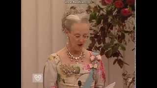 Frederik amp Marys Royal Wedding 2004The Queens speech [upl. by Westberg]