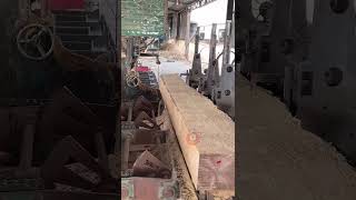 Wood Sawing Process [upl. by Woodberry]