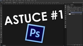 Formation Photoshop CS5 amp CS6  Vectoriser un Texte en 2 Click sous CS6 [upl. by Emlin]