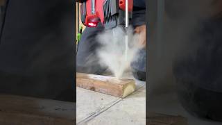 Fastening bottom plates to the concrete floor with the ​⁠einhellcanada hammer and impact drills [upl. by Merv]