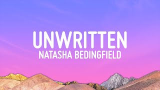 Natasha Bedingfield  Unwritten Lyrics [upl. by Hplodur510]