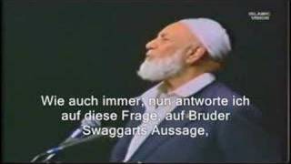 MUHAMMAD savs IN DER BIBEL 1 Beweis Name in der Thora  AHMED DEEDAT rh deutsch [upl. by Rafaellle]