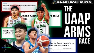 UAAP Basketball Recruitment News  DLSU Green Archers  ADMU Blue Eagles  UP Maroons  UST Tigers [upl. by Anhoj]