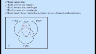 Venn Diagrams and Sets 03 [upl. by Stelmach912]