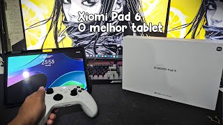 Comprei o MELHOR tablet 144hz  xiaomi pad 6 [upl. by Brunell392]