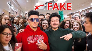 Fake Patrick Mahomes Prank MALL SHUTDOWN [upl. by Lleret589]