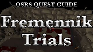 OSRS The Fremennik Trials Quest Guide  RuneScape [upl. by Goldfarb17]