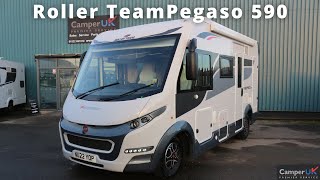 Roller Team Pegaso 590 Motorhome For Sale at Camper UK [upl. by Marice684]