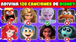 Adivina el PERSONAJE DE DISNEY Por 120 CANCIONES DE DISNEY🔊🎉 ¿Adivina QUIÉN CANTA  NT Adivinar [upl. by Haynor]