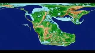 Continental Drift  Scotese Animation [upl. by Estrella]