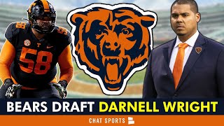 Darnell Wright Selected By Chicago Bears With Pick 10 In 1st Round of 2023 NFL Draft After Trade [upl. by Ahseia]