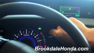 2013  Honda  Civic  Dash Brightness  How To By Luther Brookdale Honda [upl. by Aekerly]