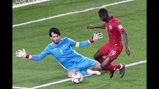 Highlights Qatar 10 Iraq AFC Asian Cup UAE 2019 Round of 16 [upl. by Scevo]