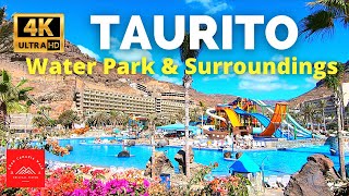 Taurito Gran Canaria Mogan  Water Park amp Surroundings 🔴 Spain Walking Tour [upl. by Rowell]