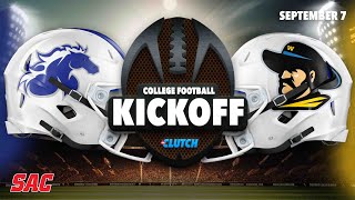 College Football Kickoff onClutch  NAU vs Wayland Baptist [upl. by Augustine]