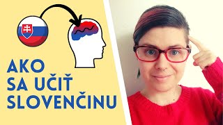 Ako sa učiť slovenčinu  My Teaching Method Explained in Easy Slovak [upl. by Charissa152]