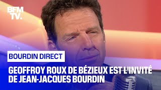 Geoffroy Roux de Bézieux face à JeanJacques Bourdin en direct [upl. by Gena820]