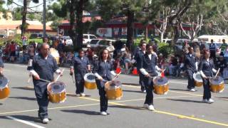 John Muir Alumni Drummers Association  2010 Swallows Day Parade [upl. by Oramug]