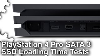 PS4 Pro vs PS4 SSD Loading Times Does SATA 3 Make A Difference [upl. by Aniluj]