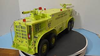 Oshkosh Airport Crash Truck 8x8 P15 in 125th Scale [upl. by Mirelle907]