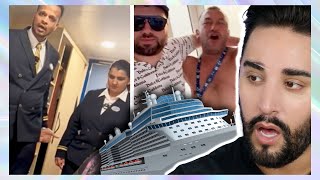 This Cruise Ship Drama is CRAZY  Insufferable man gets kicked off cruise ship [upl. by Saile]