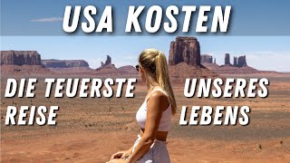 USA KOSTEN amp Ausgaben • Die TEUERSTE REISE unseres Lebens [upl. by Haland]