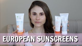 SUNSCREENS FROM EUROPE DR DRAY [upl. by Kendre]