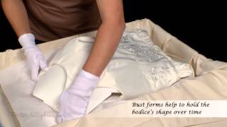 How to Pack Your Wedding Dress in a Preservation Box [upl. by Belding]