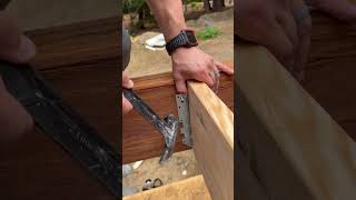 How to secure a floor joist diy tools construction [upl. by Georgie]