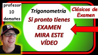 TRIGONOMETRÍA Ejercicios resueltos 🔝 1 BACHILLERATO 4 ESO [upl. by Coshow399]