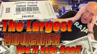 💰 105000 MASSIVE HIGH LIMIT SLOT PLAY LIVE FROM LAS VEGAS [upl. by Fiann]