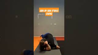 side by side darce choke bjj jiujitsu mma grappling [upl. by Karlin420]