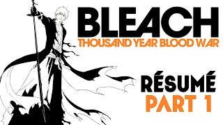 Résumé Bleach  Thousand Year Blood War Part 1 [upl. by Chemar]