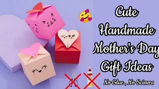 Cute Handmade Mothers Day Gift IdeasWithout Glue And ScissorMothers Day Gift Idea 2021Gift Idea [upl. by Ittocs]