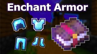 BEST ARMOR ENCHANTMENTS Minecraft 121 BedrockJava  Armor Enchantment Guide [upl. by Aneled500]