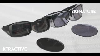 Difference between Transitions Signature and Xtractive Lenses [upl. by Jayson]