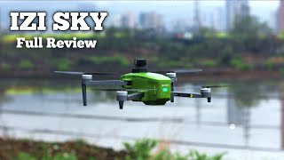 IZI SKY 3 axis gimbal camera drone with 4K Resolution Full Review [upl. by Schonfeld]