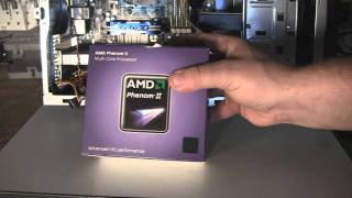 Building a PC Part 11 Review and unboxing of AMD Phenom II X6 1055T Processor [upl. by Ngo960]