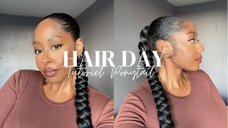 TUTORIEL Comment faire une ponytail [upl. by Thomey]